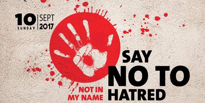 Say no to hate